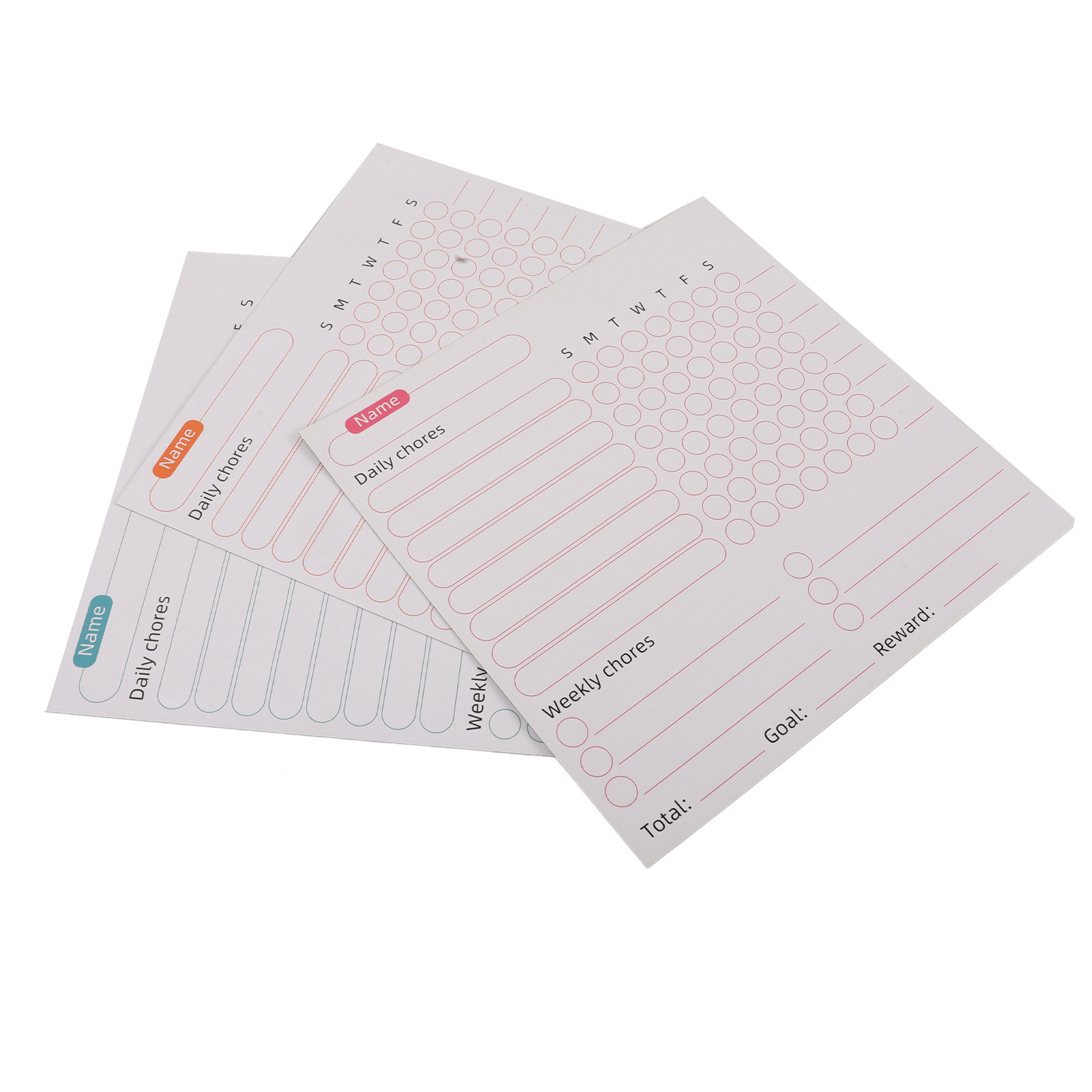 3Pcs Magnetic Weekly Chore Cha - огляд і ціна Kids Magnetic Reward Chart Board